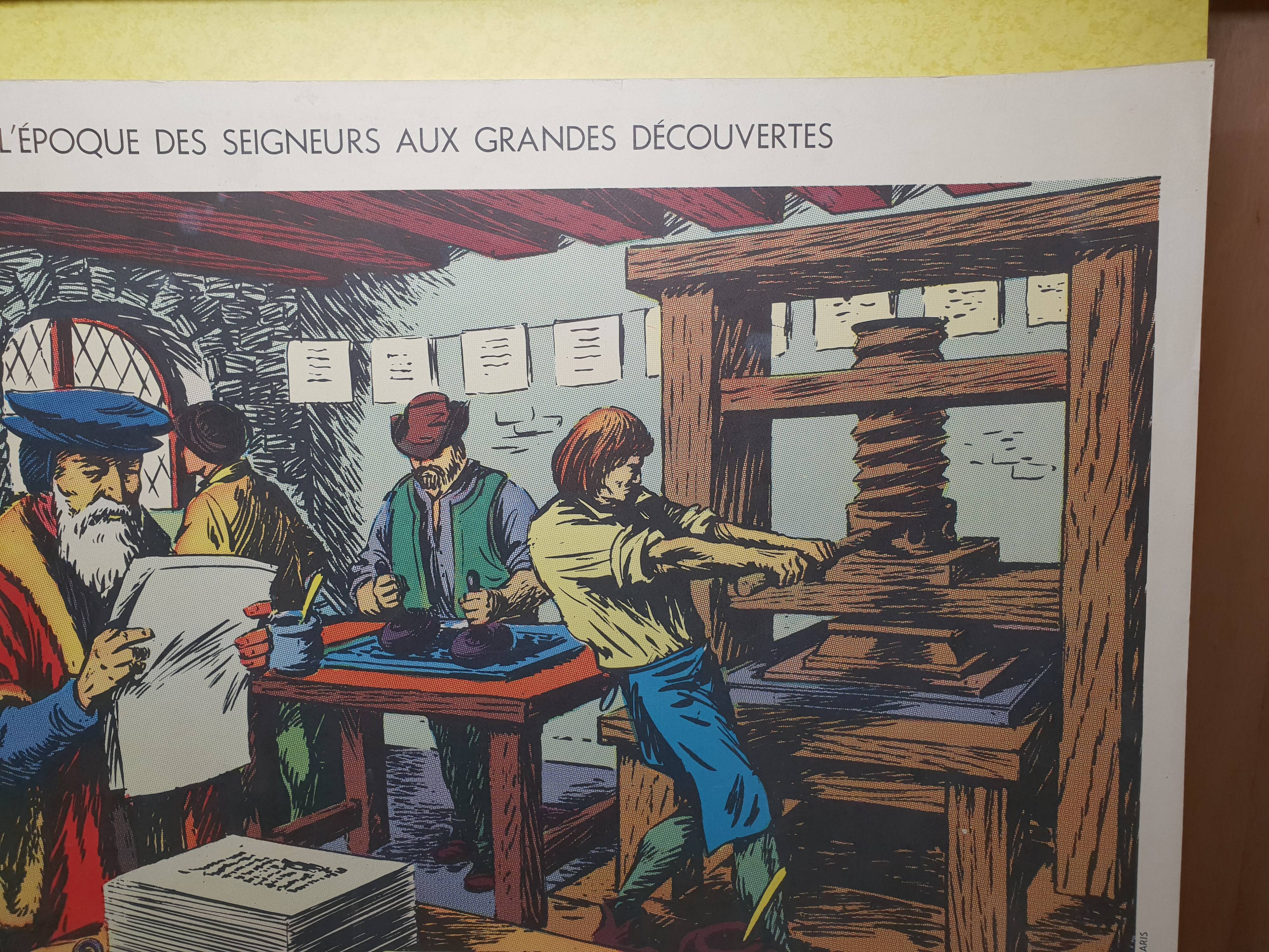 Poster school No. 15 duplex gutenberg No. 11 St. Louis workshop