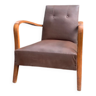 Art-deco armchair