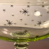 Baccarat/Saint Louis Compotier Ouraline crystal