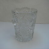 Bucket has ice crystal