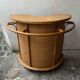 Meuble bar bambou et rotin