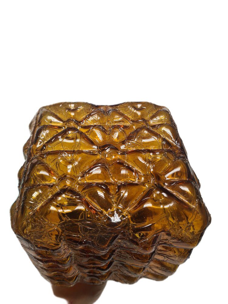 Lampe suspendue en verre figuratif vintage, Pologne, années 1970