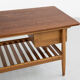 Midcentury Danish coffee table in oak and teak by Ejvind A. Johansson for FDB