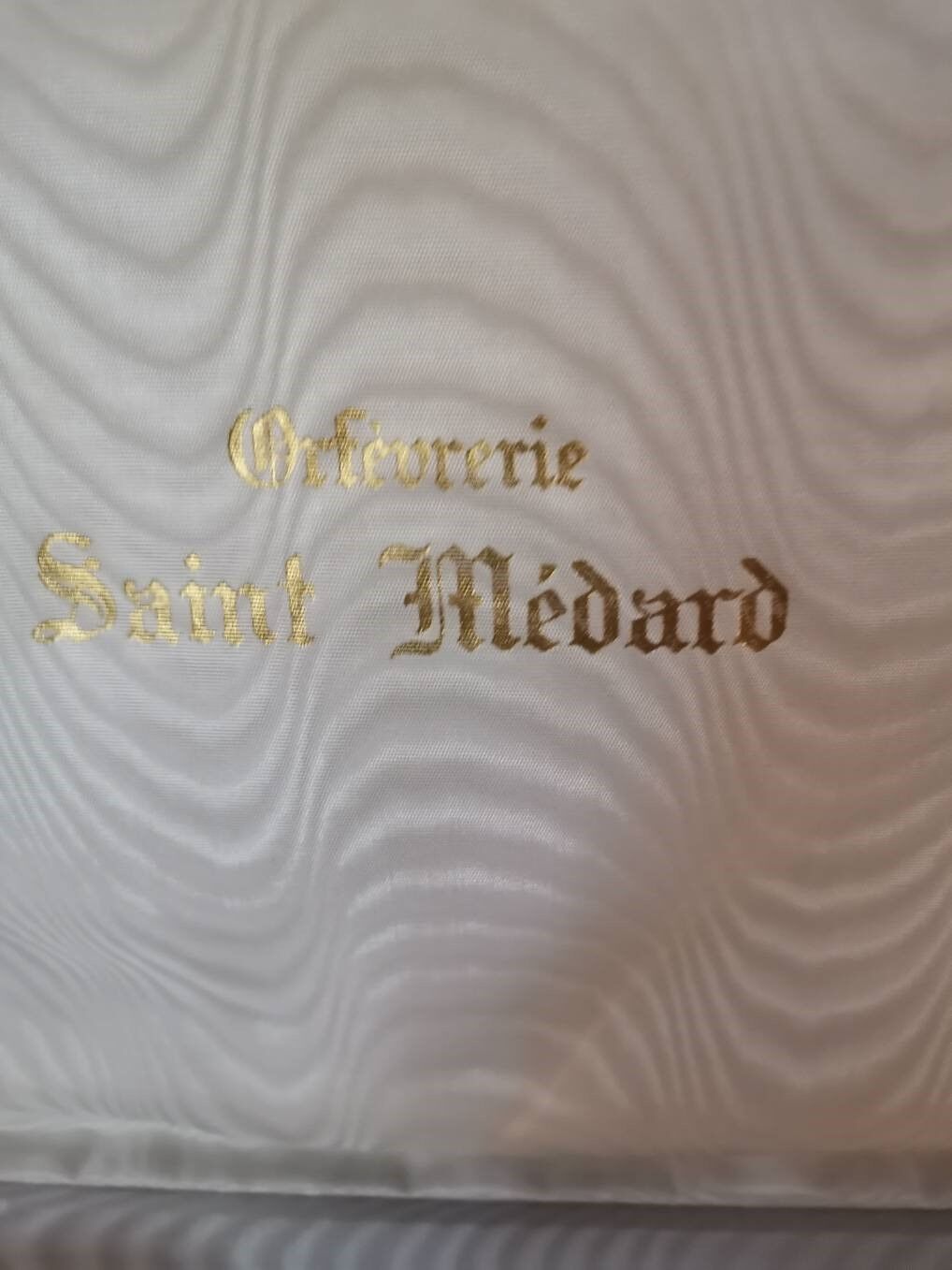 Housewife 37 pieces of silver metal silverware Saint Medard