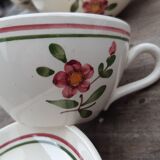 Tea service Sarreguemines "Armelle" 27 pieces