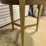 Round art deco chest table