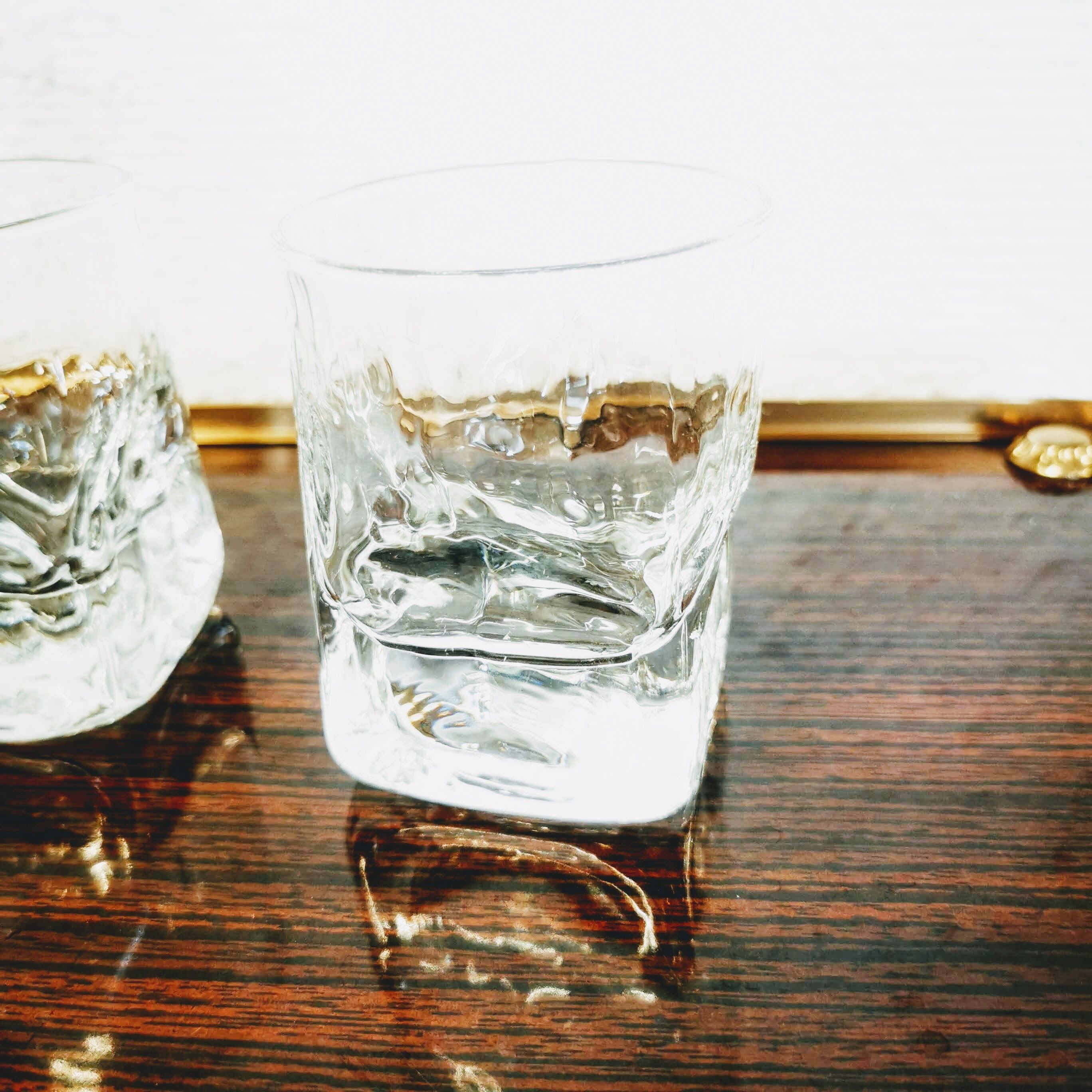 Whisky glasses duo