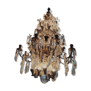 lustre cristal pampilles