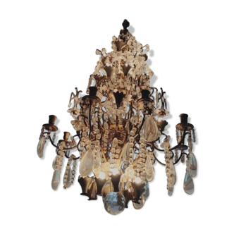 Crystal chandelier tassels