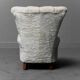 Velvet armchair 50s