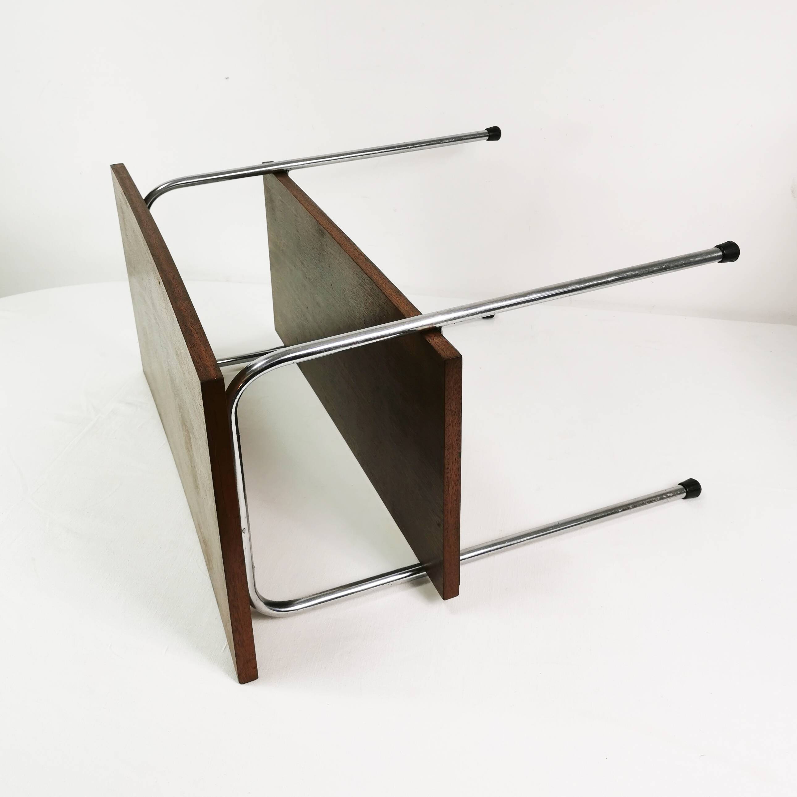 Bauhaus side table, Czechoslovakia, 1940s.
