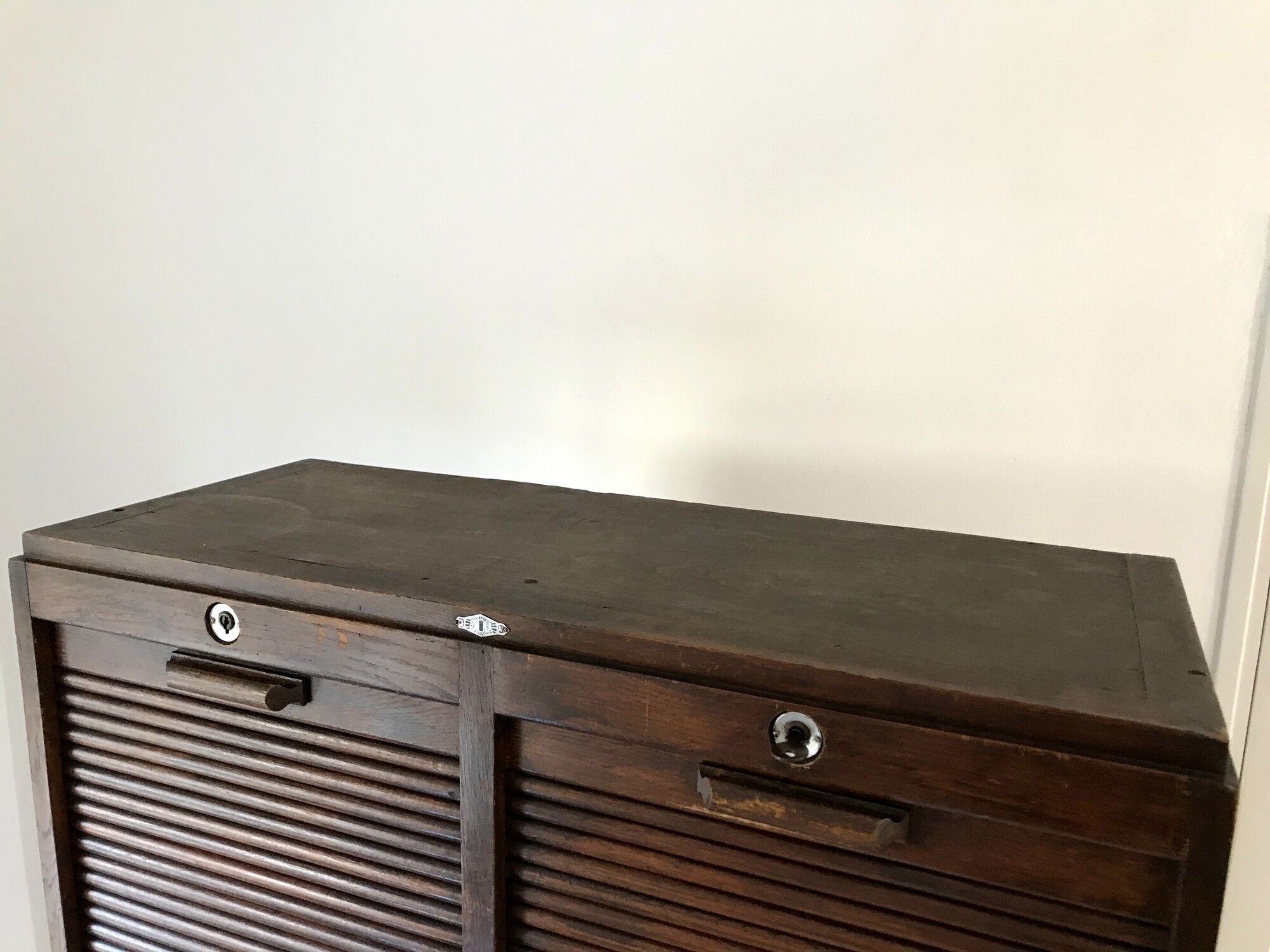 Old curtain binder Radia oak 30s