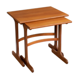 Retro Teak 1960s G Plan Fresco Nest Of Two Coffee Tables Side Tables