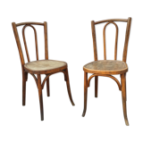 2 chairs Viennese bistro Thonet