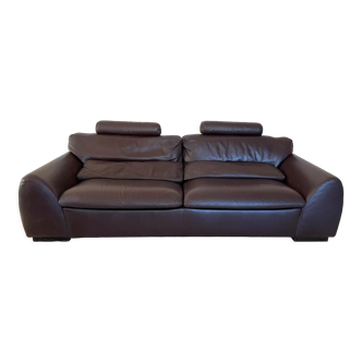 Roche Bobois leather sofa