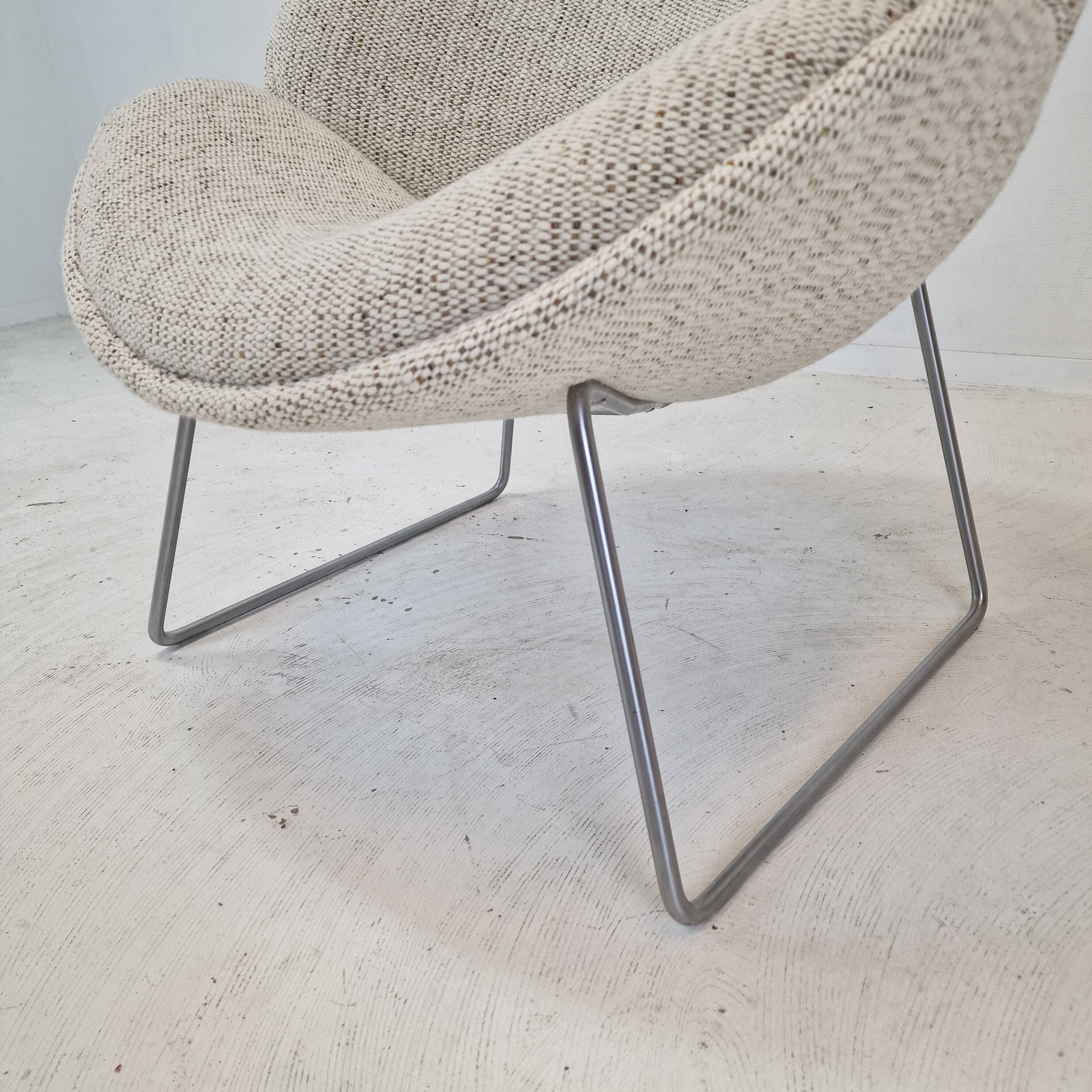 Set of Artifort F438 Orange Slice Chairs by Pierre Paulin, 1959