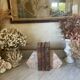 Pair of marble bookends