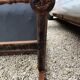 Fauteuil grand père recouvert de tissu