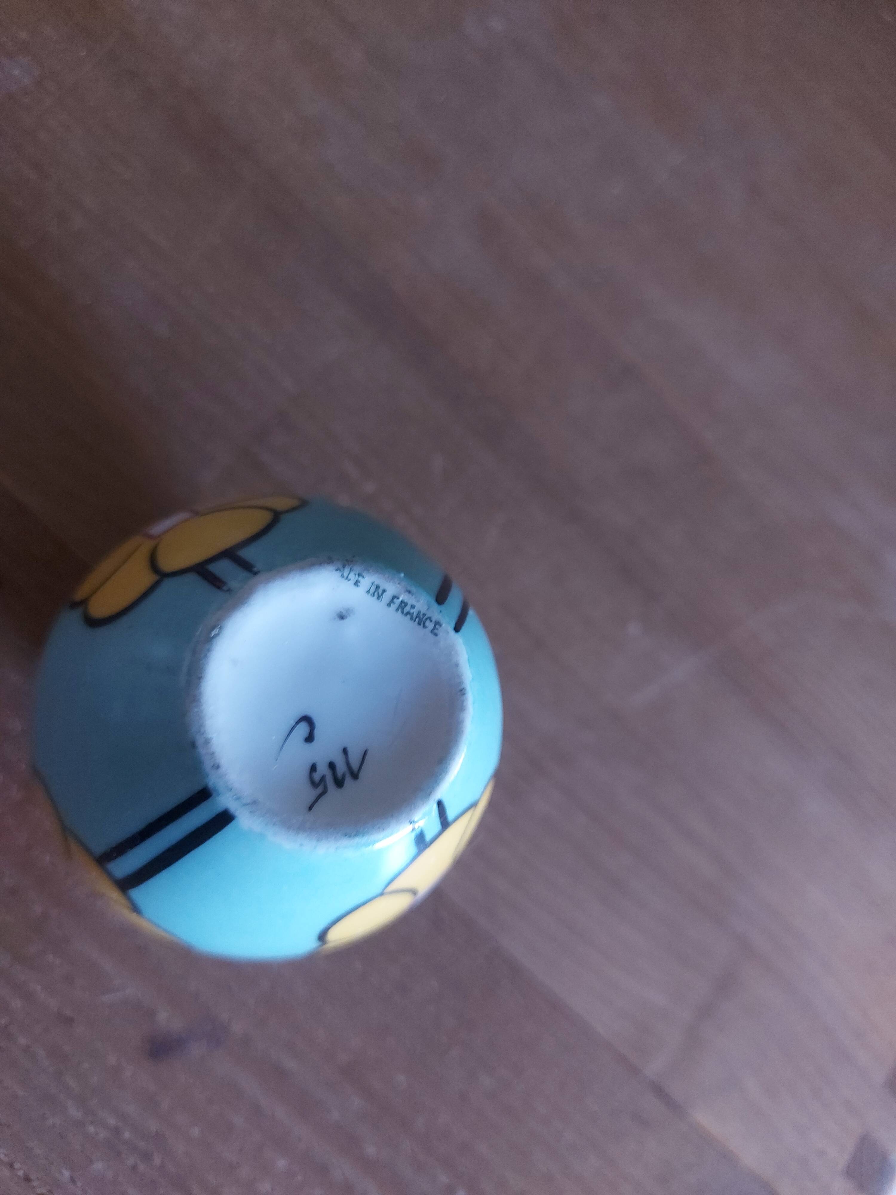 Art deco ceramic vase