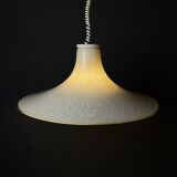 Beige Murano Glass Pendant Light from the Mid-Century, Italy, 1970s