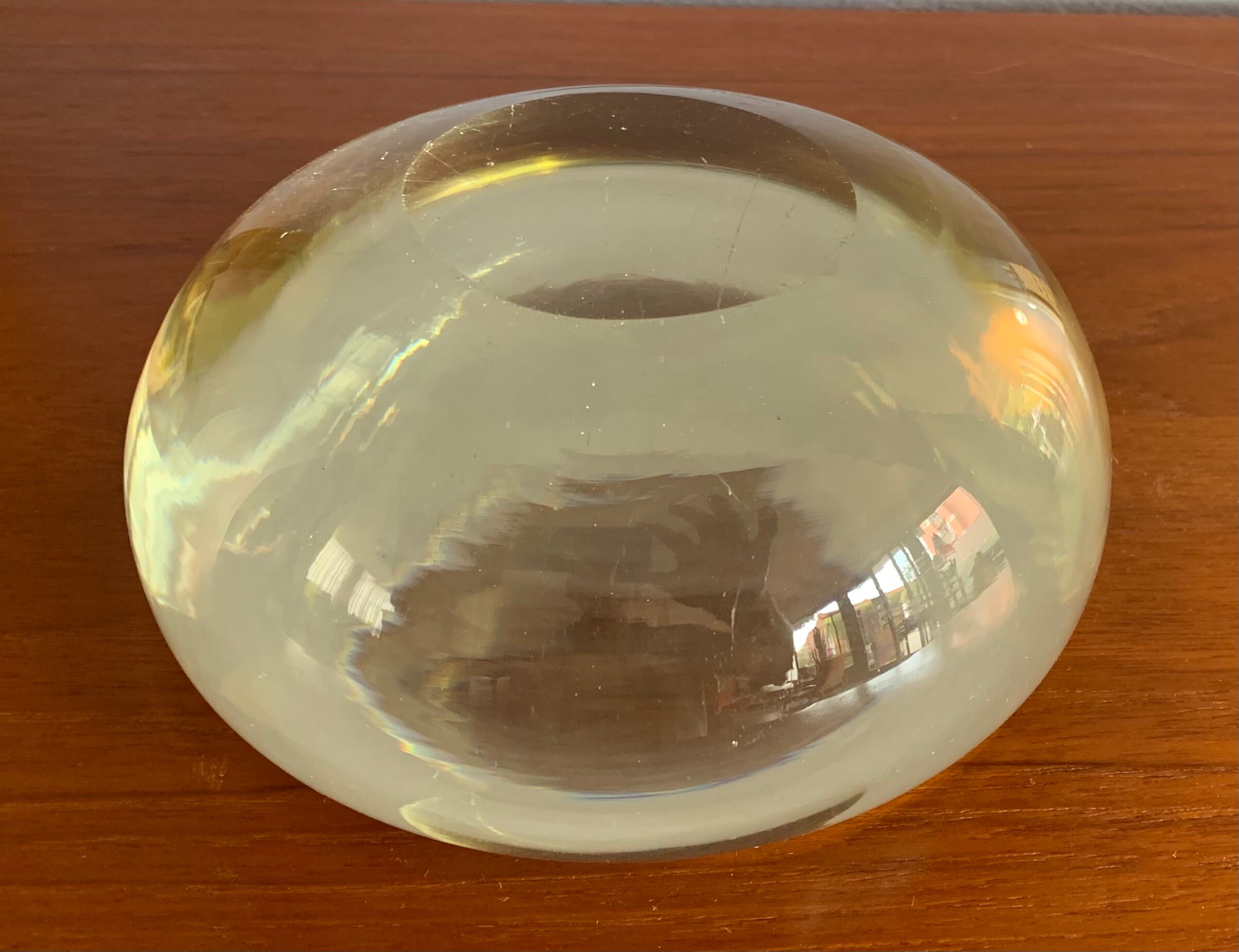 Empty very thick glass pockets Charles Schneider