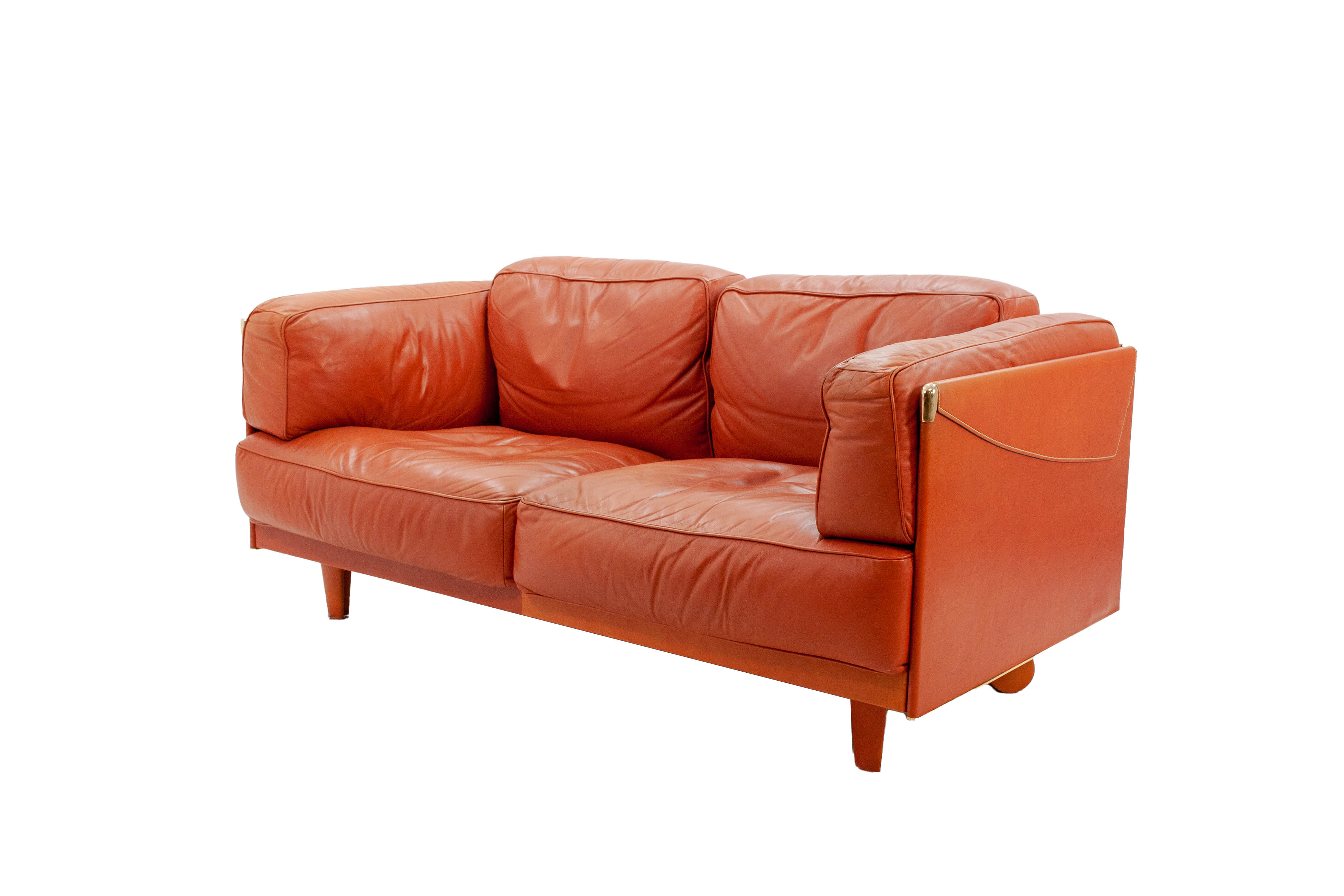 Poltrona Frau 'Twice' two-seater sofa by Pierluigi Cerri, 1997