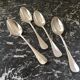 Cailar Bayard silver metal soup spoons