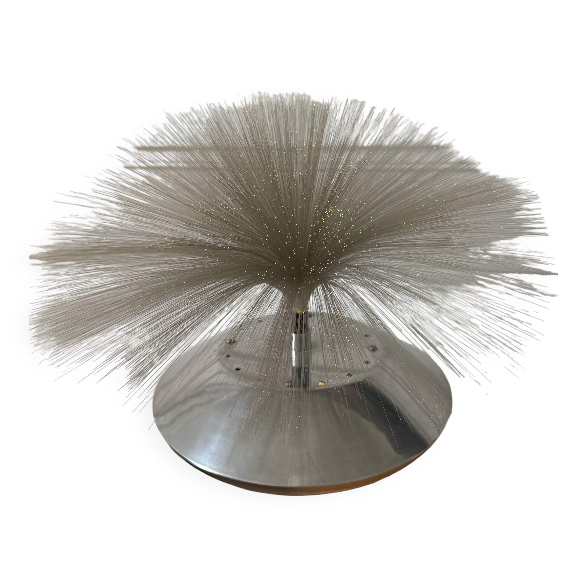 Vintage 70s cloud effect lamp