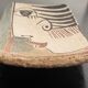 Terracotta cup contemporary pattern