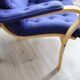2 fauteuils vintage scandinave bleu peter axel berg 1960 danemark