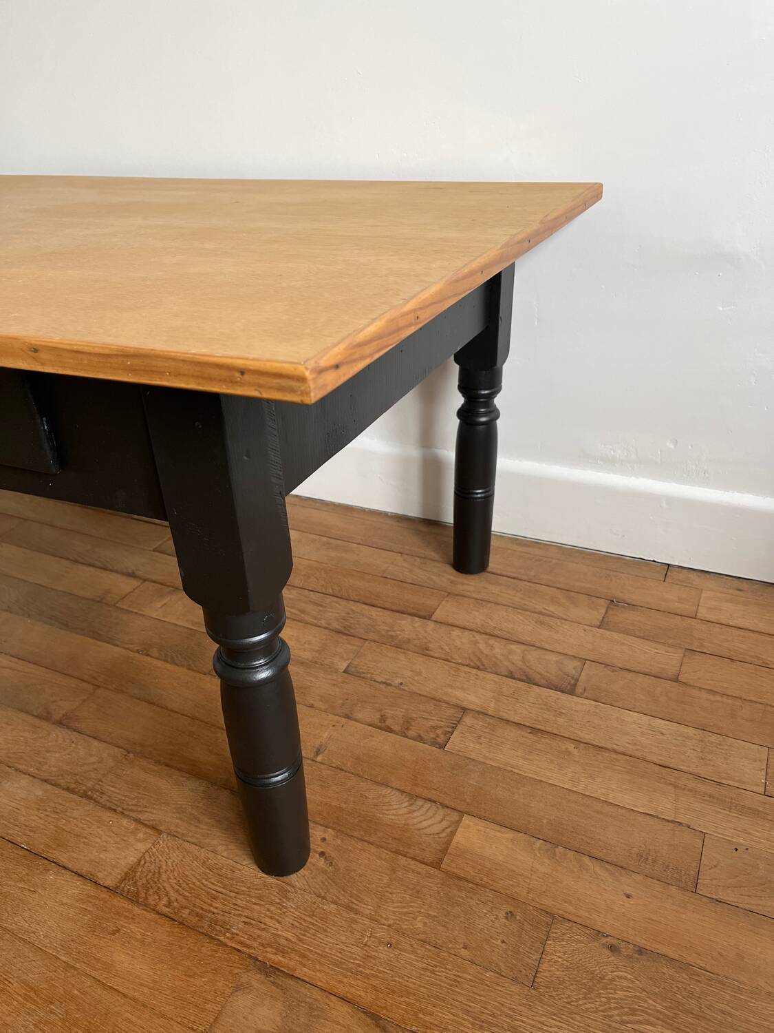 Restored farmhouse coffee table