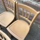 Lot de 4 chaises bistrot vintage