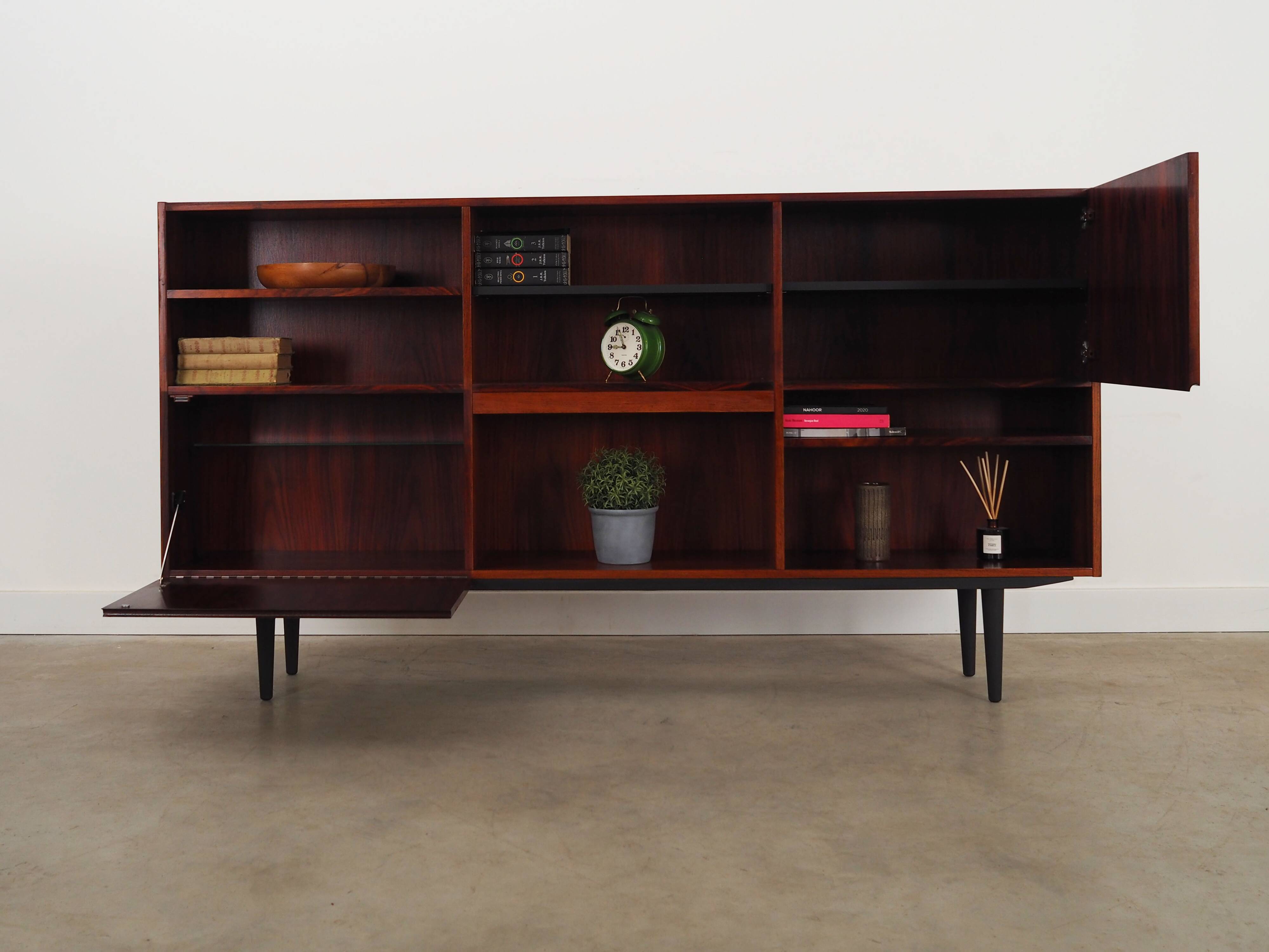Danish rosewood highboard, 1970s