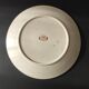 Assiette plate Sarreguemines U&C « Carmen » en terre de fer