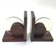 set of Art Deco bookends