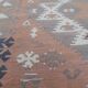 Vintage Turkish hallway rug 86x357 cm