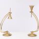 Holtkotter Brass Halogen Table lamps 1980s Germany