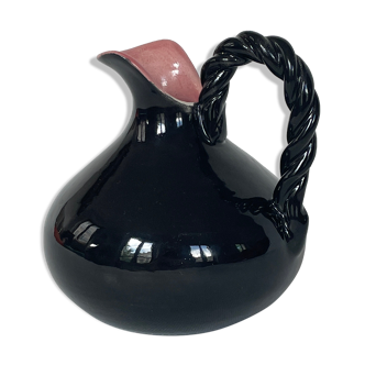 Vallauris ceramic pitcher, 1960