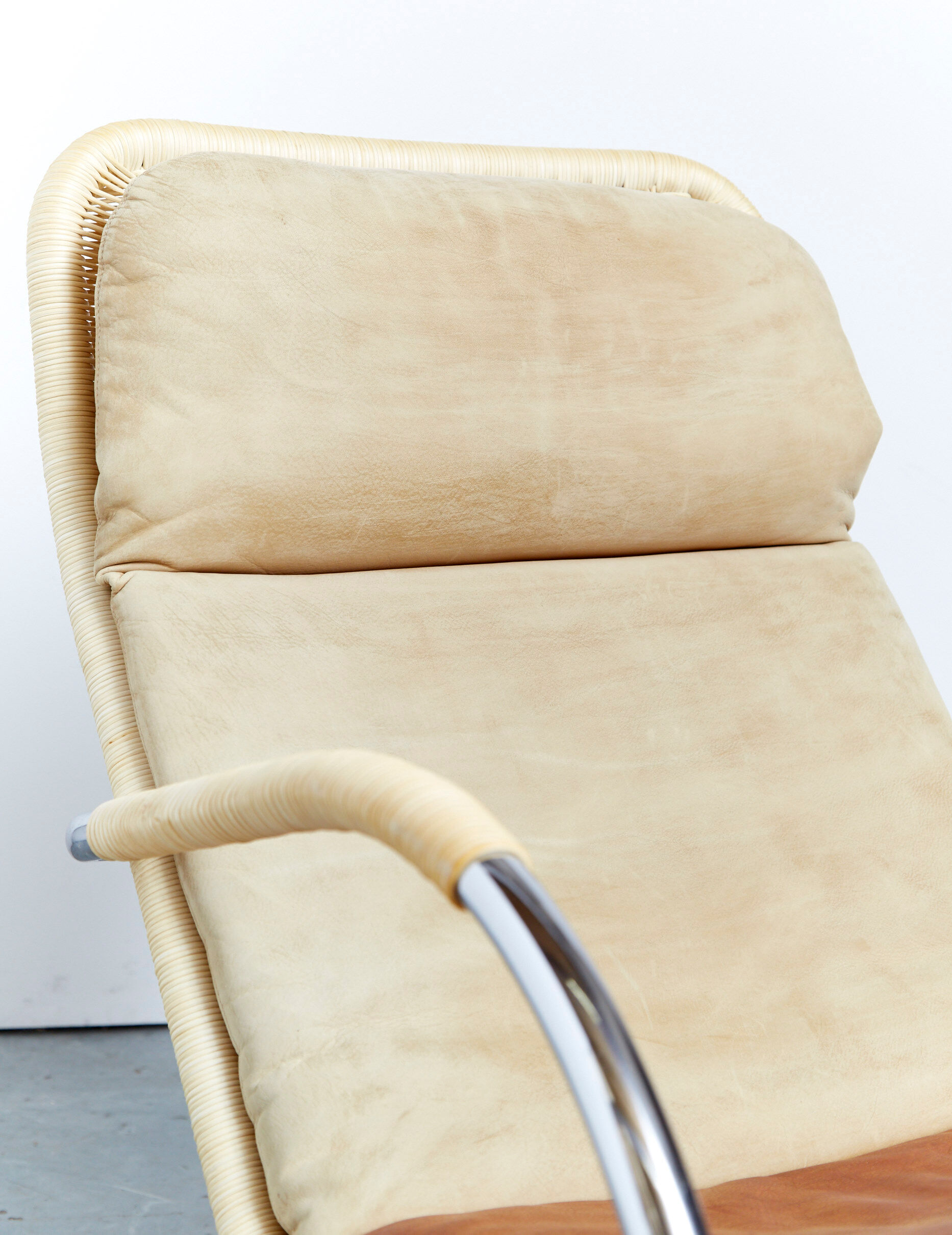 Anton Lorenz Bauhaus Cantilever D35 + Ottoman E35 for Tecta