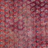 Long handmade wool persian runner traditional oriental rug- 105x320cm