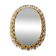 Illuminated floral mirror by Palwa