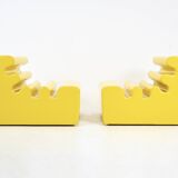 Pair of yellow “Karelia” armchairs by Liisi Beckmann for Zanotta, 1960
