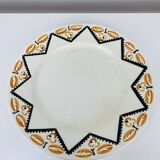 6 Arcueil dinner plates by Badonviller