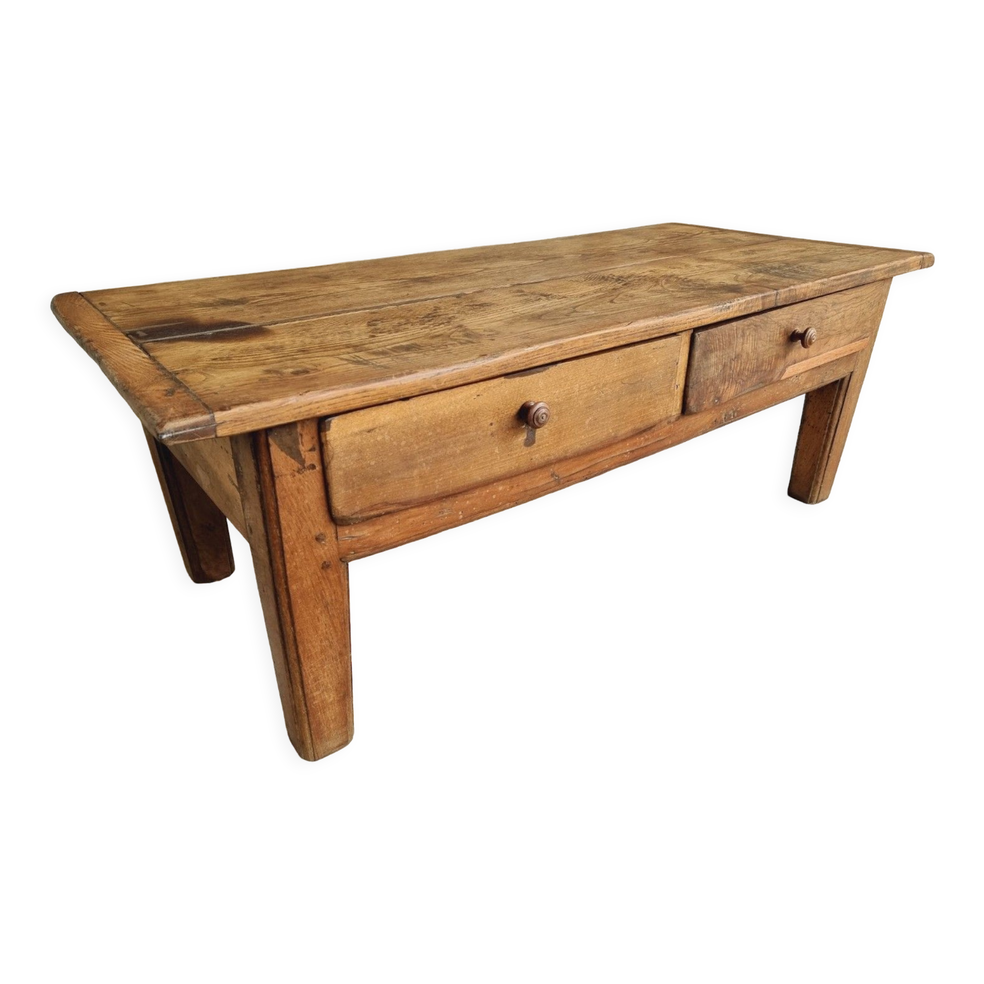 Antique coffee table TV furniture 19th century