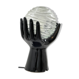 Vintage ceramic hand lamp