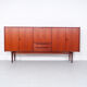 Vintage Bartels werken teak highboard, 1960's