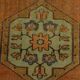 Tapis persan Brunt orange et vert, 105 x 290 cm
