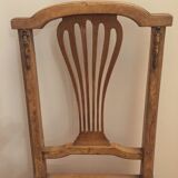 Cane wood chairs