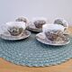 Tasses et soucoupes wedgwood england