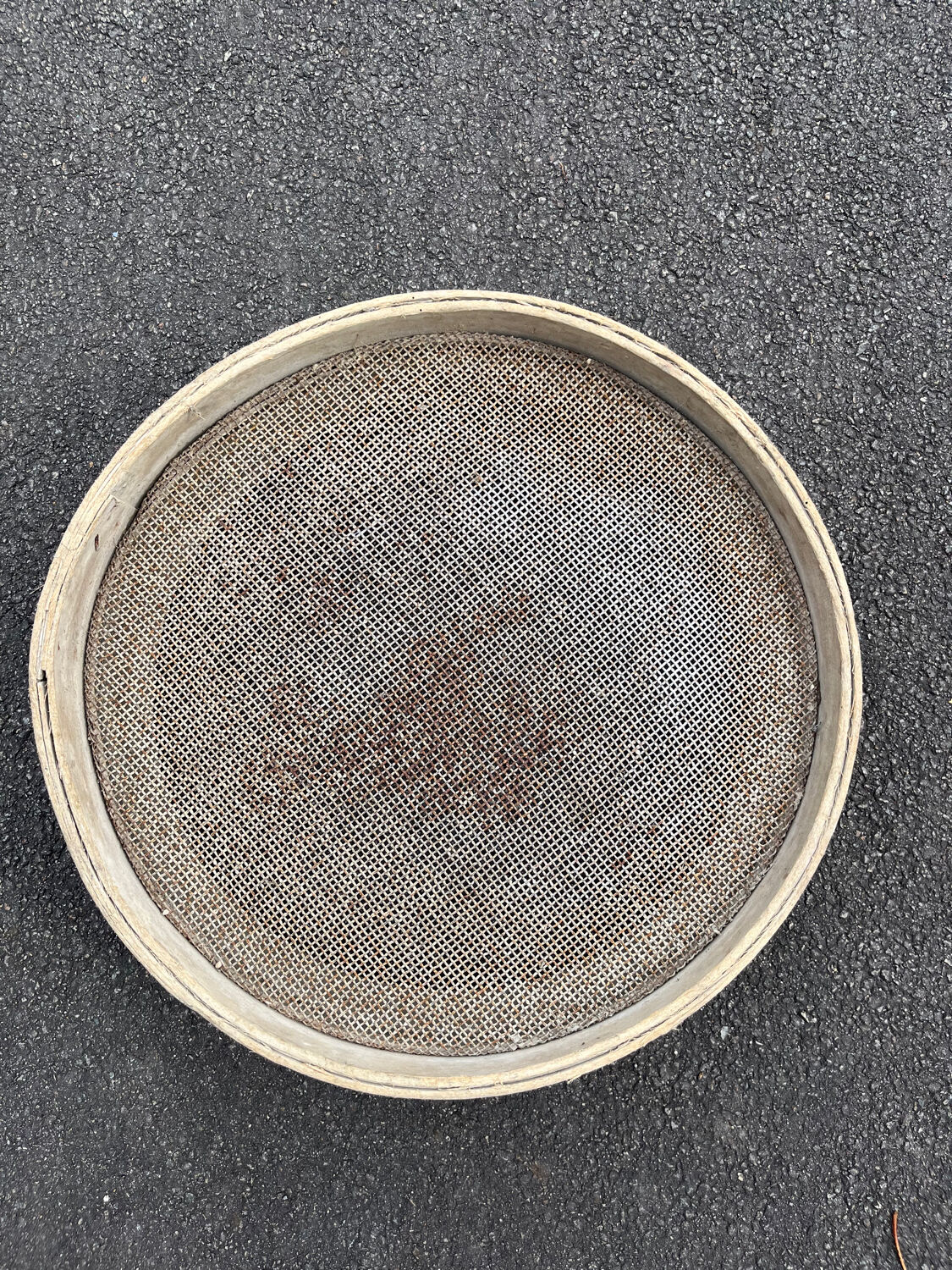 Large old sieve